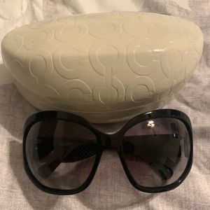 Coach sunglasses with case